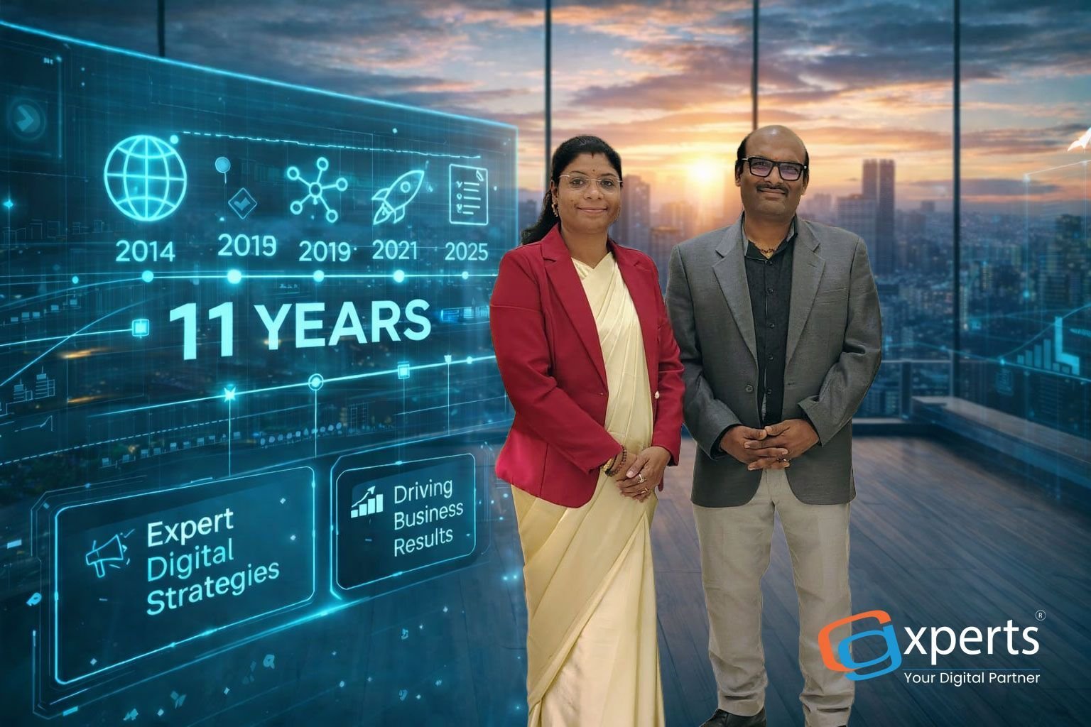 The CGxperts team at work in Hyderabad