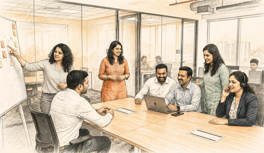 Client meeting or workshop